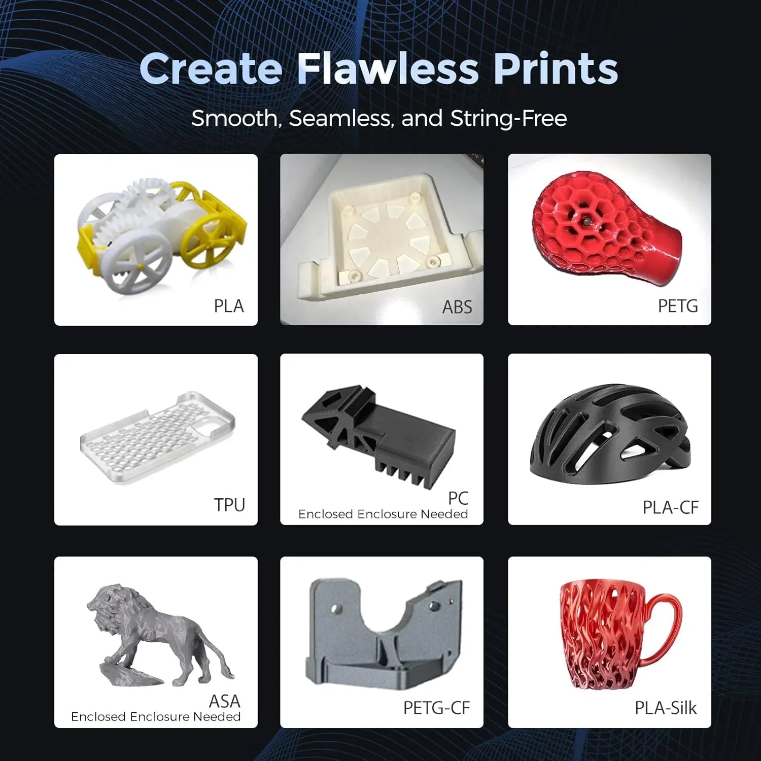 Adventurer 5M 3D Printer with Fully Auto Leveling