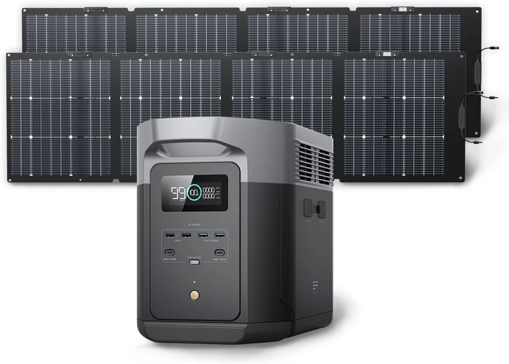Portable Power Station Delta 2 Max – 2400W Solar Generator