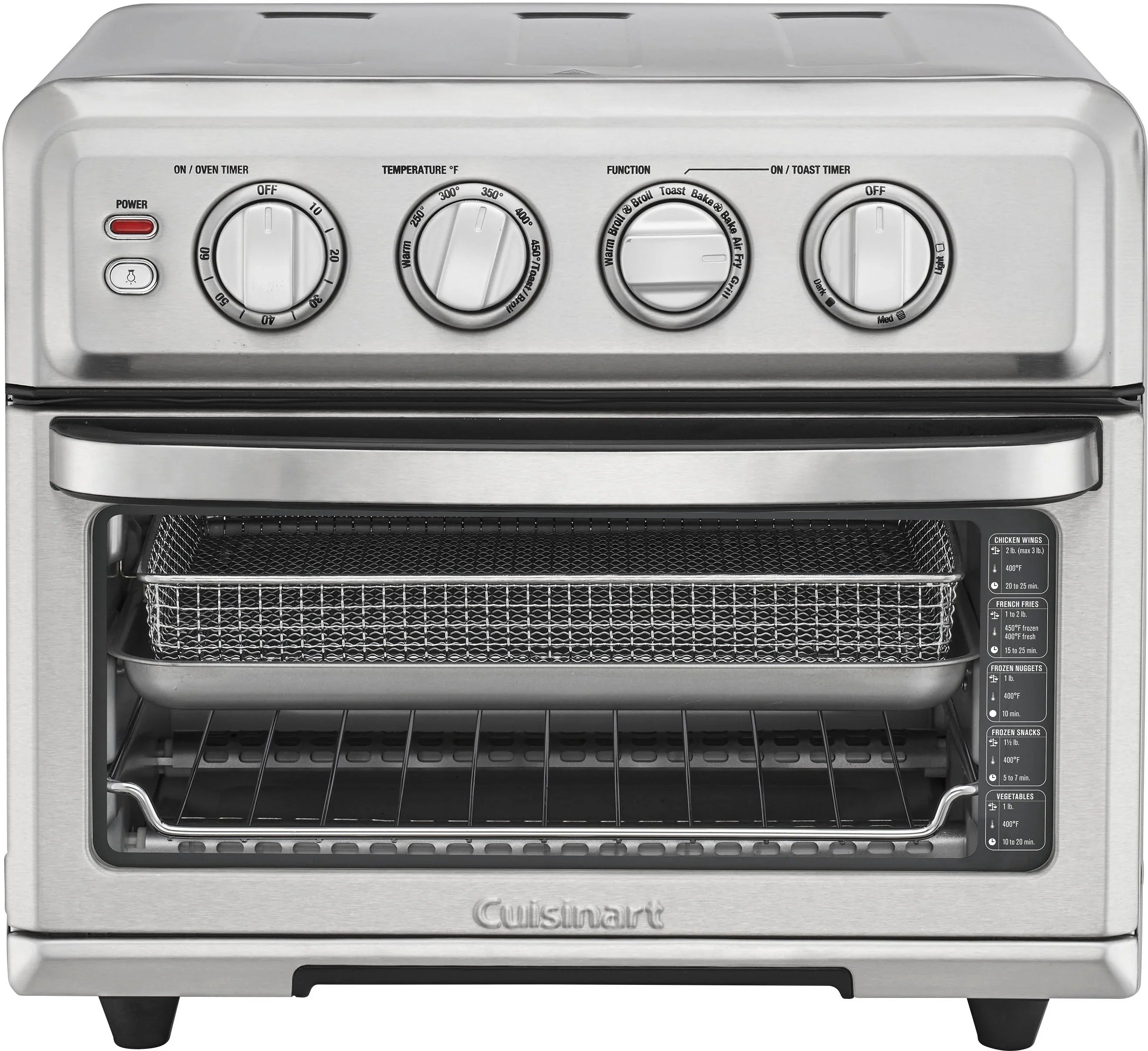 Cuisinart �� Air Fryer Toaster Oven with Grill �� Stainless Steel