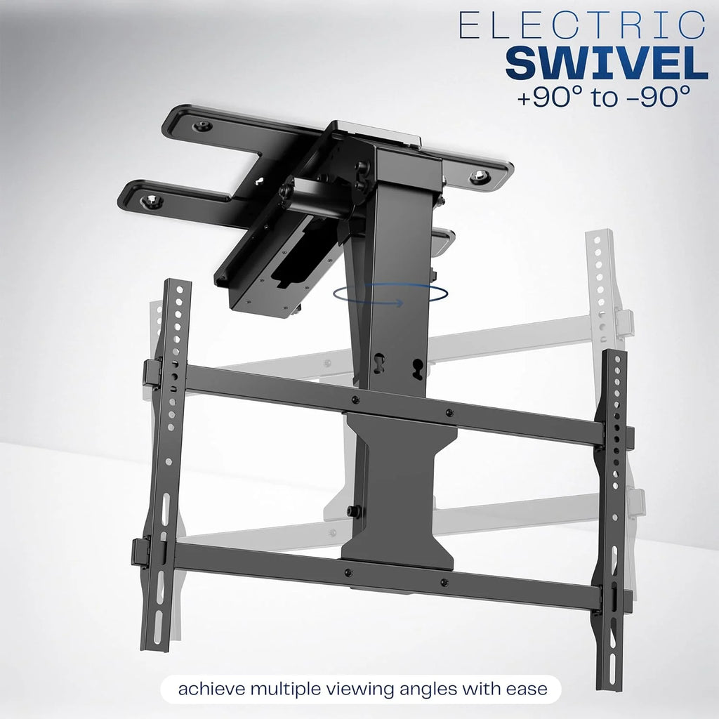 VIVO Electric Ceiling TV Mount, 37锟斤拷70", Motorized, App Control, Black