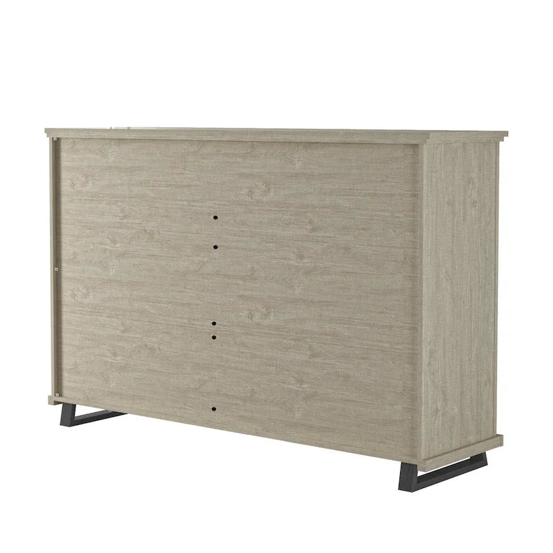Farmhouse 4-Piece Bedroom Set - 2 Nightstand, 1 Chest and 1 Dresser
