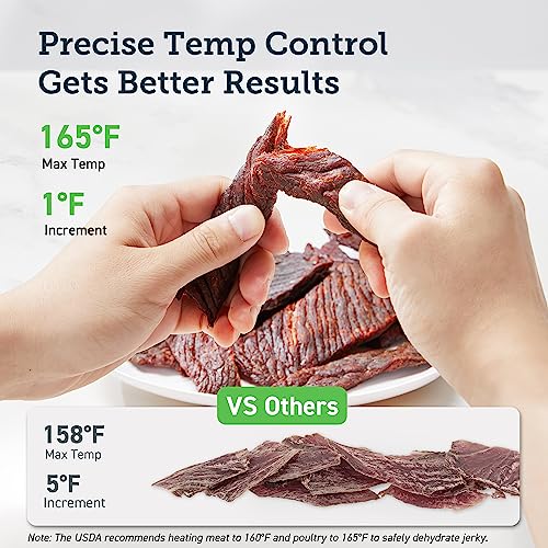 COSORI Food Dehydrator for Jerky, Large Drying Space with 6.48ft虏, 600W Dehydrated Dryer