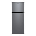 4.6. Cu ft Two Door Mini Refrigerator with Freezer, Stainless Steel
