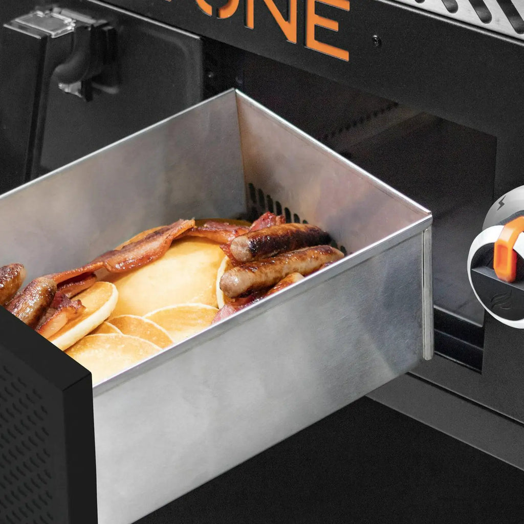 ���Clearance Sale���Blackstone 2-Burner 28" Griddle with Electric Air Fryer and Hood