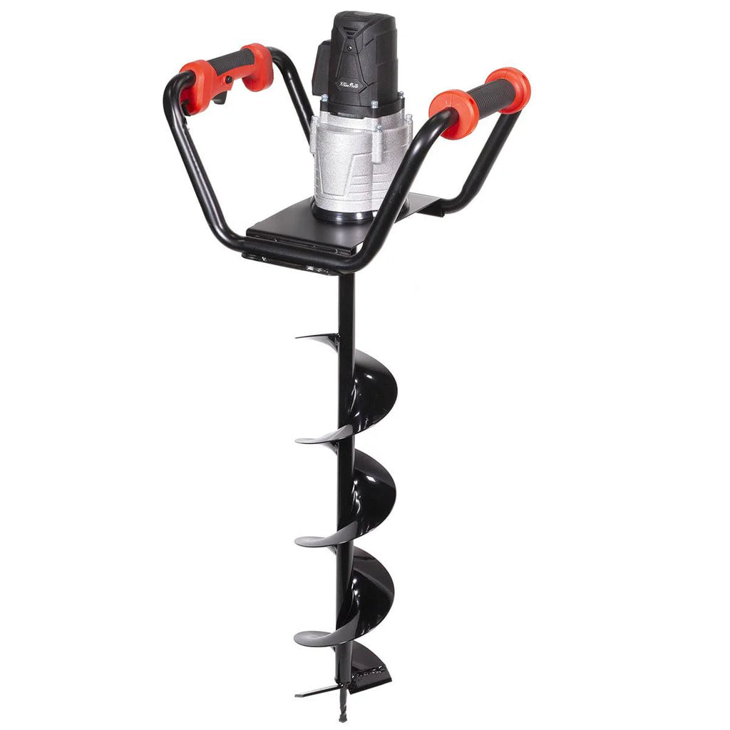 XtremepowerUS 1500W Electric Post Hole Digger with 6�测�� Auger Bit, Anti Vibration Handle & Safety Lock for Soil & Fence Posts
