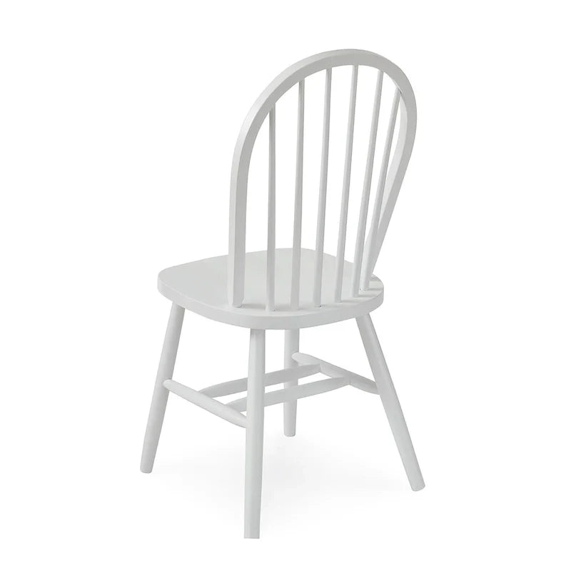 International Concepts Solid Wood Windsor Spindle Back Dining Chair