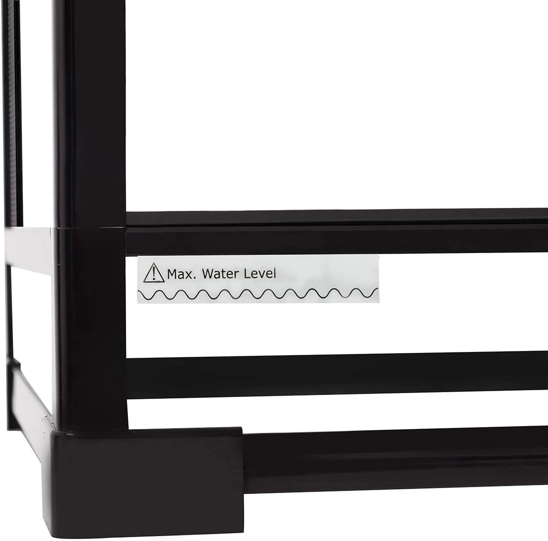 50 Gallon Reptile Glass Terrarium Tank Double Hinge Door with Screen Ventilation Large Reptile Terrarium 36" x 18" x 18"(Knock-Down)