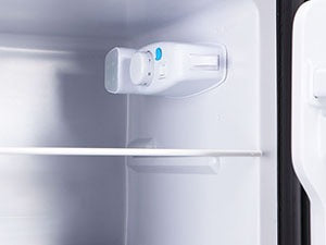 Apartment-sized refrigerator, 3.5 cubic feet (approx. 99 liters) usable capacity, small refrigerator with freezer compartment, suitable for houses and apartments, freestanding