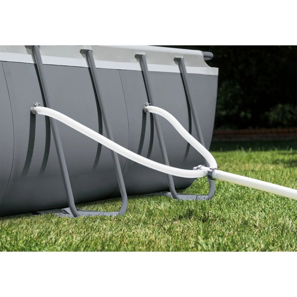 Rectangular Ultra XTR Frame Pool (9.75 m x 4.88 m x 1.32 m) with pump