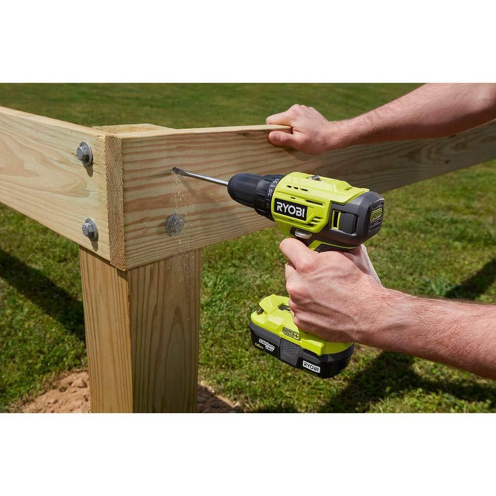 RYOBI ONE+ 18V Cordless Tool Set with 10 Pieces, 3 Batteries and Charger (Model Year 2025) PCK750KN