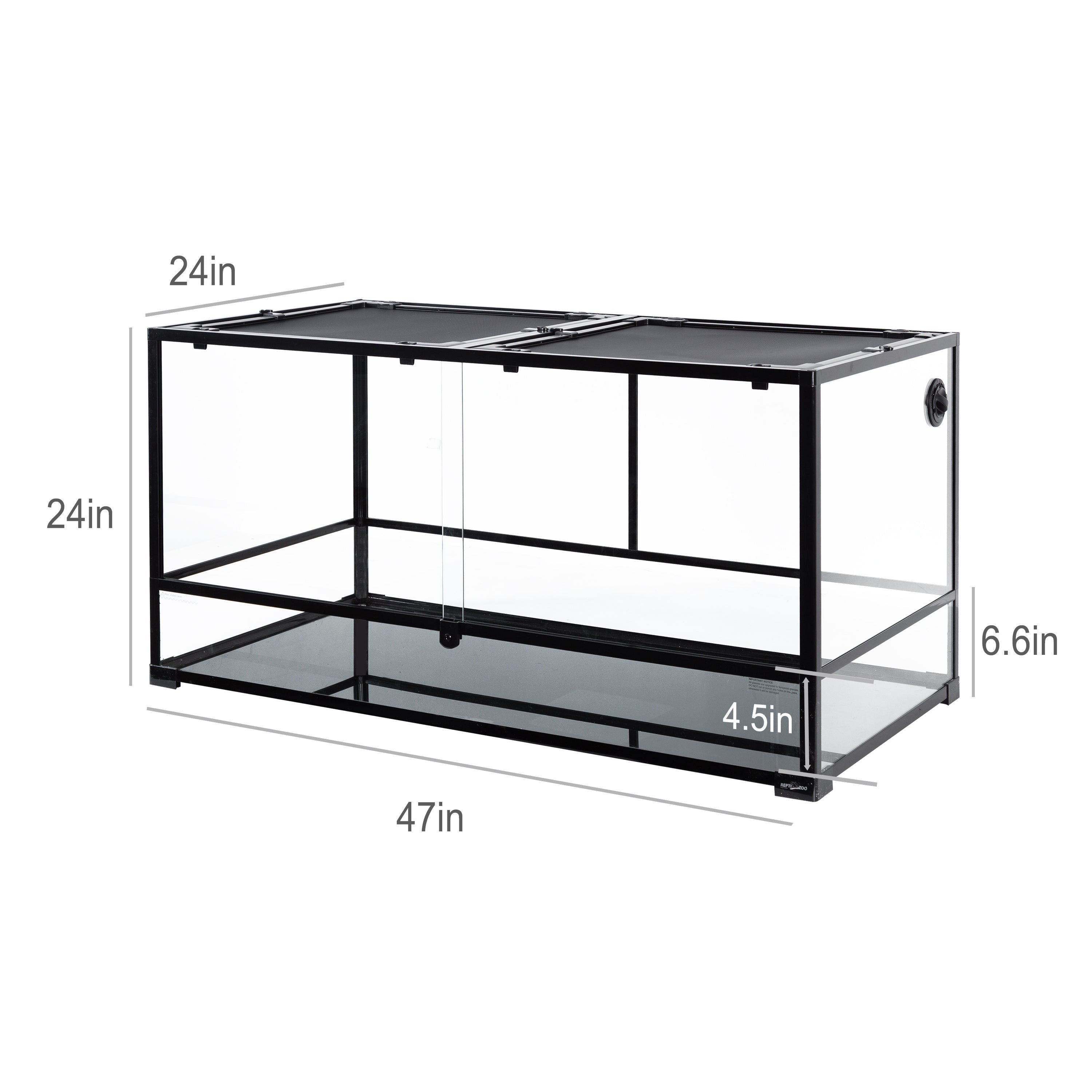 REPTIZOO 120-Gallon Extra Large Reptile Terrarium