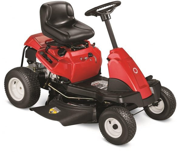 Troy-Bilt TB30 382 cm³ ride-on lawnmower with 6 gears, fully refurbished, compact design, adjustable height