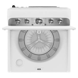 Maytag Top-Loading Washing Machine with 4.8 Cubic Foot Capacity and Extra Power Boost, White – MVW5430MW