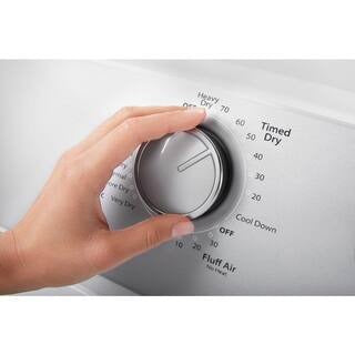 Whirlpool 7.0 cubic foot (approx. 198 liters) clothes dryer, AutoDry™ system, Wrinkle Shield™, white