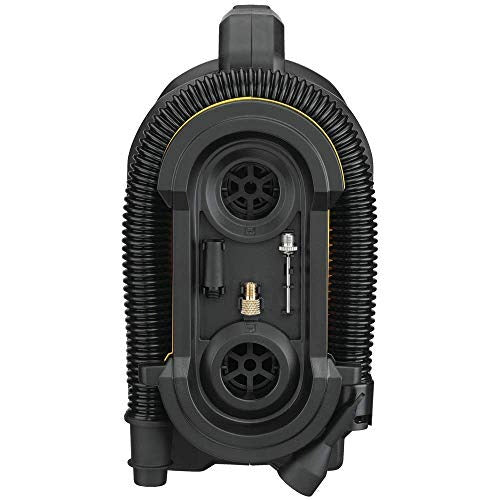 DEWALT 20V MAX tire inflator, compact and portable, automatic shut-off, LED light