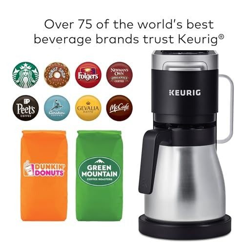 Keurig K-Duo Plus coffee machine for single servings and pots