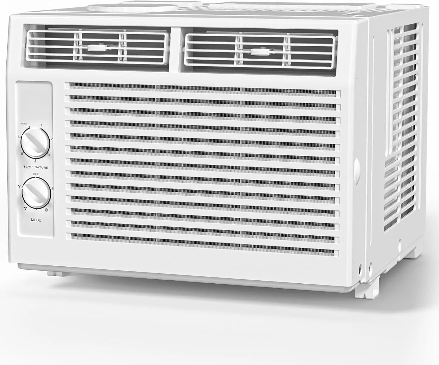 Antarctic Star 12,000 BTU U-shaped window air conditioner, cools rooms up to 550 square feet with 6 modes, 24-hour timer, ultra-quiet window air conditioner