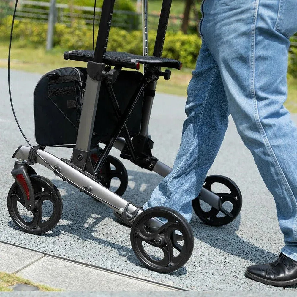 Heavy-duty rollator for seniors
