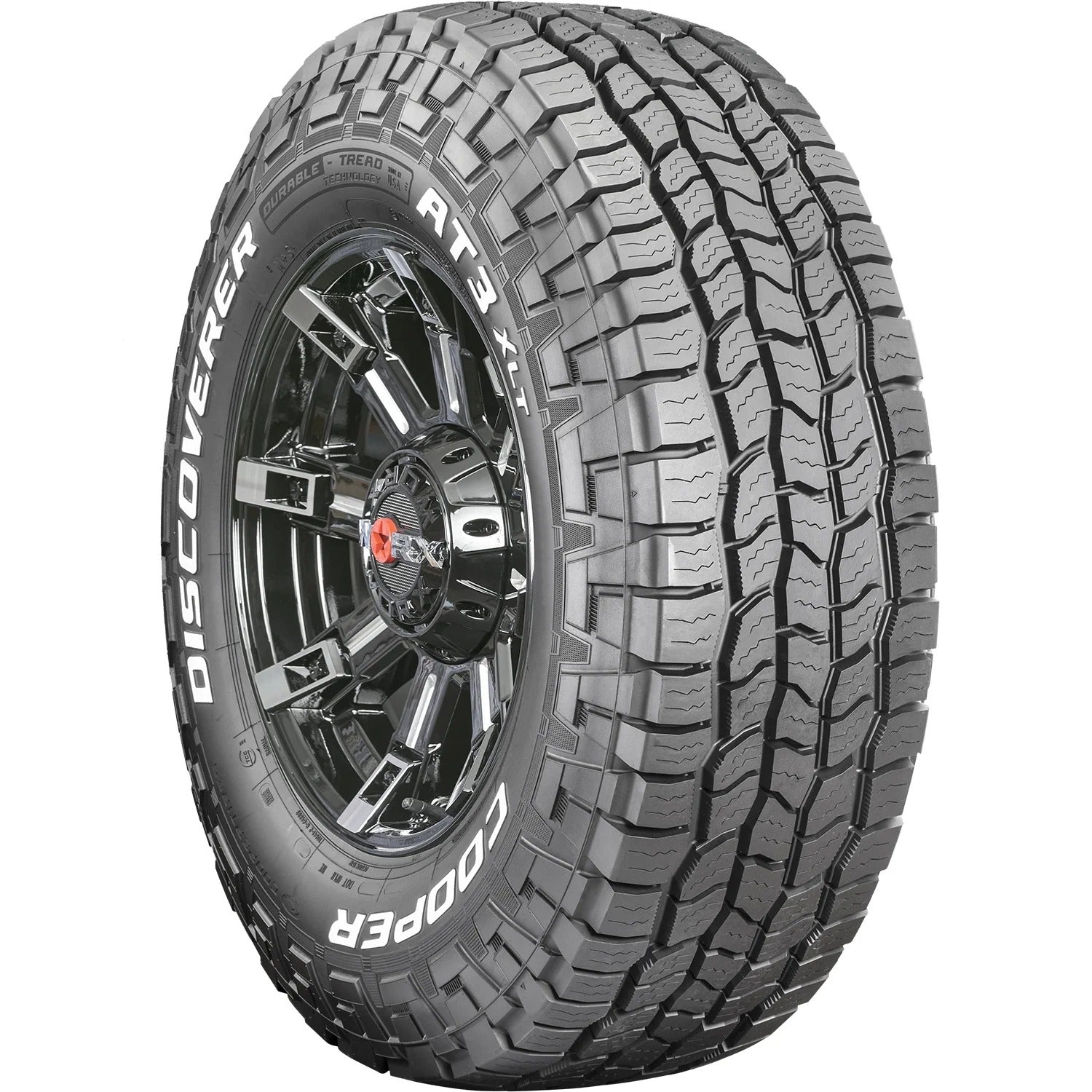 Cooper Discoverer AT3 XLT All-Terrain Tire 285/75R16, 10-ply, E – suitable for light commercial vehicles and Hummer H3 models