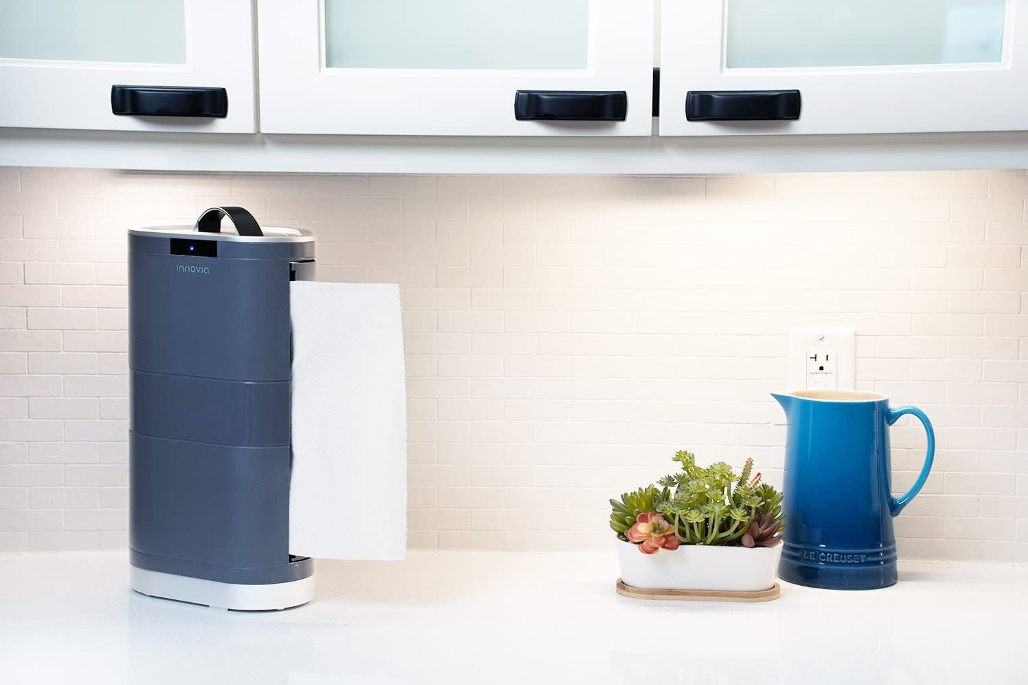 Innovia touchless paper towel dispenser for the worktop in white